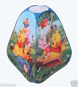 Disney Winnie The Pooh Kid Play Pop Up Tent Indoor Outdoor Cloth Toy Small Size