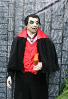 Animated 6' Count Vigor Dracula by Gemmy Halloween Prop