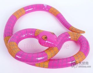 Vivid Snake Inflatable Blow Up Beach Pool Amazing Toy Party Favors Random Color