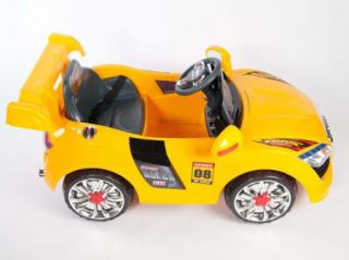 Audi A011 Style Kids Toy Electric Power Wheels Ride on Race Car  Remote R C