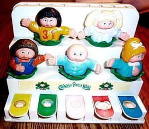 Vintage 1983 Appalachian Artworks Cabbage Patch Piano Preschool Toy 30 Years Old