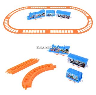 5pcs Kids Roll Drum Musical Instruments Electric Rail Train Set Track Toy Gift