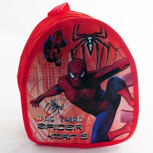 New Spider Man Kids School Bag Backpack Boys Toddler Lunch Mini Toy Snack