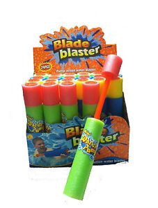 Mini Noodle Foam Super Water Gun Hand Pump Blade Blaster Toy Kids Beach Fun