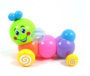 ABS Clockwork Caterpillar Habibitoys Crawl Funny Toy Gift Baby Kids Christmas