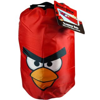 Rovio Angry Birds Indoor Kids Sleeping Bag with Drawstring Backpack Carrier Bag