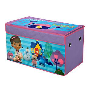 Disney Doc McStuffins Toy Doll Bin Storage Organizer Kids Play Room Furniture