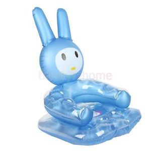 40cm Inflatable Blow Up Rabbit Sofa Chair Seat Kid Party Favor Pool Beach Toy