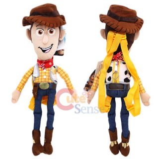 Disney Toy Story Woody Plush Doll Backpack Kids Custum Cowboy Bag