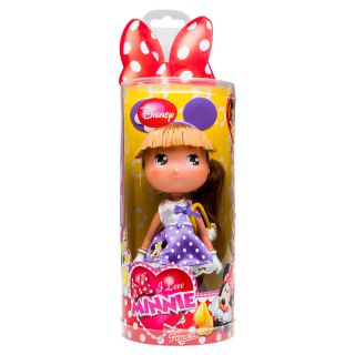 New Kids Girls Disney I Love Minnie Collectable Minnie Mouse Flexible Doll Toy