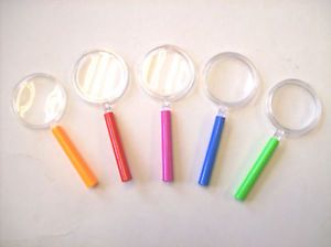 24 Magnifying Glasses Kids Party Favor Detective Spy School Toy Reading Aid New