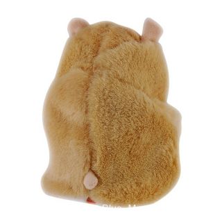 Funny Plush Voice Record Talking Mimicry Pet Hamster Kids Toy Brown