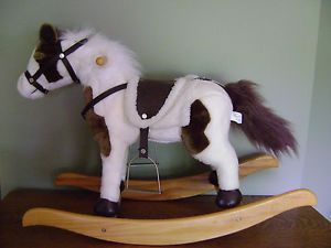 Plush Rocking Horse with Sounds and Movement