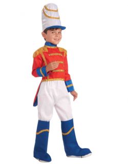 Childs Christmas Toy Soldier Costume Boy's Medium 8 10