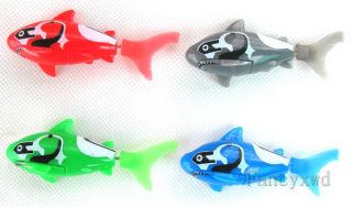 4 Style Kids Robofish Water Activated Battery Powred Robo Fish Shark Toy
