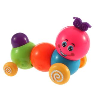 Funny Cute Baby Kids Colorful Inchworm Carpenterworm Twist Forward Movement Toy
