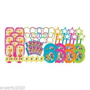 48pc Disney Tinkerbell Fairies Favor Kit Birthday Party Supplies Toys Prizes