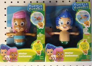 Bubble Guppies Kids Bath Toy Gil Water Swimmer Bathtub Pool Fun Boys Girls