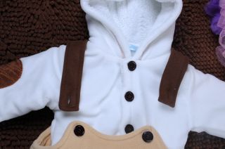 Baby Kids Unisex One Piece Playsuits Cartoon Coats Pants Romper Jumpsuits Nice