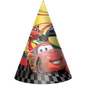Disney Cars 2 8 Party Hats Birthday Party Supplies Party Decorations