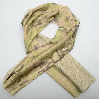 Outdoor Camouflage Scarf CP Camouflage Military Breathable Mesh Scarf Headscarf