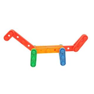Pack 80pcs Multi Color Plastic Bar Type Building Blocks Kids Toy