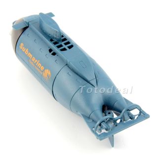 Electric Mini Radio Remote Control RC RTR Motor Toy Submarine Three Propellers