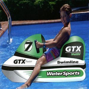 Jet Ski Wet Ski Inflatable Kids Swimming Pool Water Sport Rider Swimline 9027