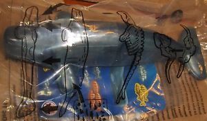 Burger King BK Kids Meal Toy Big Miracle Movie Sperm Blue Whale Skeleton Figure