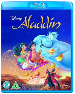 Aladdin 1992 Blu Ray Animation Adventure Family Kids Movie Region Free New