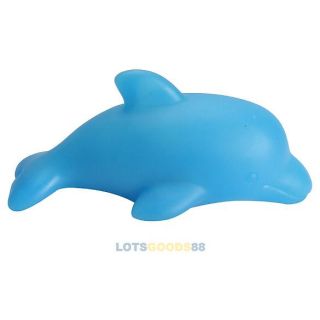 LED Flashing Dolphin Light Lamp Baby Kids Bath Toy L