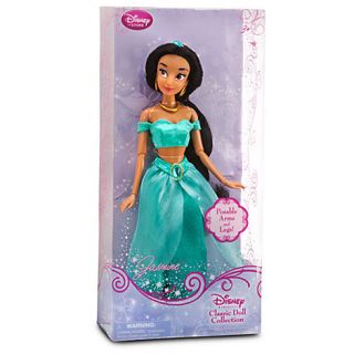 Disney Alladin Kids Toys Aladdin Girls Classic Princess Jasmine Doll