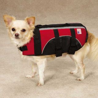 Neoprene Pet Perserver Dog Life Vest Jacket All Sizes Water Boat Safety Saver