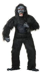 King Kong Evil Gorilla Horror Monkey Mens Adult Halloween Costume L