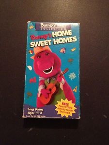 Barney Barney's Home Sweet Homes VHS 1993