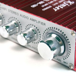 Super Mini Home Audio Stereo Sound Power Amplifier 12V