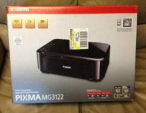 Canon PIXMA MG3122 Wireless Inkjet Printer Scanner Copier Great Deal