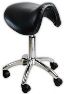 Hydraulic Adjustable Beauty Salon Spa Massage Facial Stool Chair Pro ST001 Black