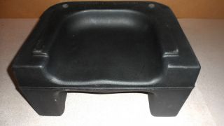 Heavy Duty Commercial Nice Restaurant Plastic Child Seat Black Booster Chair