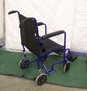 Patient Transport Chair with Foot Rest 1110