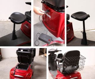 New E Wheels Two Person Senior Scooter Electric Mobility Power Chair w Warranty