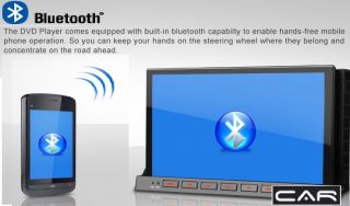 Radio PC Android Tablet Internet WiFi 3G DVD 7" GPS 2Din Detachable DVB T iPad