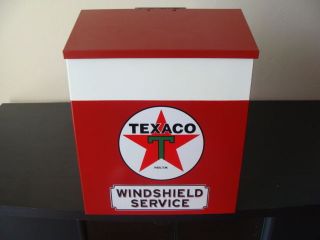 Texaco Gas Oil Paper Towel Dispenser Garage Service Station Store Display Decor