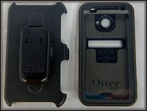 Original Otterbox Defender Case for HTC EVO LTE 4G Sprint Holster Clip Black