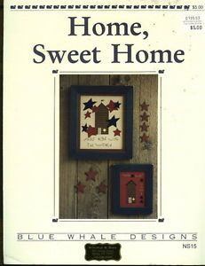 Home Sweet Home Counted Cross Stitch Pattern