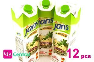 Jans Soursop Exotic Tropical Juice 33 8 oz 12 Packs