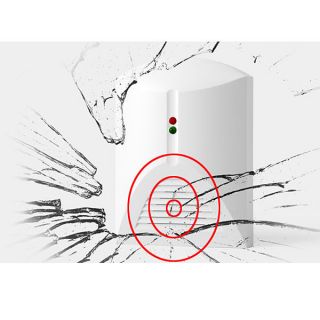 Glass Break Detector IR Alarm Set Home Security System for Window Door Safety