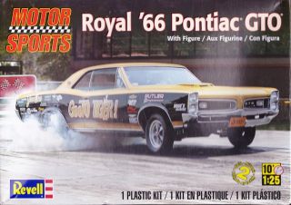 Royal Pontiac 1966 GTO Geeto Tiger Revell 1 25th Plastic Model Kit 85 4037