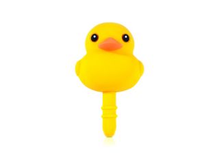 HFPS4Y Cute Rubber Duck 3 5mm Smart Phone Anti Dust Jack Plug Headphone Cap Dock