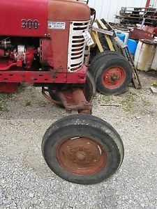 Farmall 300 350 504 544 Tractor Wide Front End Widefront End Hubs Rims Tires